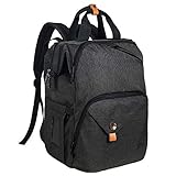 Hap Tim Baby Wickelrucksack Wickeltasche/Rucksack - Multifunktions-Designer Windeltaschen Große Kapazität, isolierte Taschen,wasserdicht,Babytasche Reiserucksack für Unterwegs (EU-7340-DG)