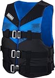 Mesle Schwimmweste Erwachsene V210, Leichte Schwimmhilfe für Herren & Damen, 50N Auftriebsweste Sup, Schwimmen, Kajak, Prallschutzweste Wakeboard, Wasserski, Jetski