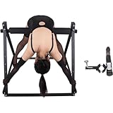 RIVILA Deluxe Sex Pferde-Stuhl Sex-Stuhl Folter Bestrafungs Tool Rückhalterahmen Sexmöbel Paartraining SM Training Trojaner Stuhl BDSM Folter Sex Kissen Sklaven Sexspielzeug