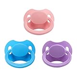 LittleForBig Generation II in Erwachsenengröße 3 Paci Pack-Rosa/Lila/Blau