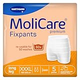 HARTMANN 9478154 MoliCare Premium Fixpants Inkontinenzeinlagen, XXXL, Orange, 5 Stück