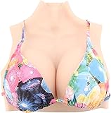 Zilasegy Silikonbrüste Falsche Brüste B Cup Silikonbrustplatte Silikonbrustformen für Crossdresser Transgender Mastektomie Cosplay Drag Queen