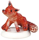 Hubrig Volkskunst GmbH WiKi Fuchs Figurine, Braun, 3.5 cm