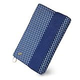 GUGGIARI® Slim Wallet mit RFID Schutz für Kreditkarten-, Bargeld- und Schlüsselhalter - Kartenetui Herren - Schlanke Geldbörse Damen - Portemonnaie - Kreditkartenetui (Blue)