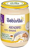 Bebivita Abendbrei Keks-Banane, 190 g