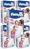 PADDLERS New Born Windeln - Kinderwindeln - Hochsaugfähige Windeln mit Nässeindikator - für Kinder im Alter von 0-3 Monaten und 2-5 kg (Größe 1, 240 stück) ECO PACK