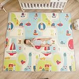 Krabbelmatte Baby Faltbar Spielmatte Kinder Spieldecke 150x180x1cm Krabbeldecke Für Baby - Babymatte Kindermatte - Schaumstoffmatte Kinderteppich- Spielteppich - Bodenmatte Kinder - Babygeschenk