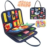 Withosent Busy Board für Kleinkinder 4-Schichten, Activity Board Tragbar Montessori Spielzeug, Baby Sensory Board ab 3 4 Jahre Mädchen Junge, Grundkenntnisse Erlernen Motorikspielzeug
