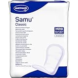 Samu Classic Mini - weiche Wöchnerinnen-Vorlagen für zuverlässigen Schutz nach der Geburt, hautfreundlich und schnell absorbierend, ohne Folie, 1x20 Stück