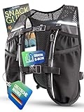 NEU SASMO® Laufweste Damen & Herren 5L | Running Vest - ultraleicht 270g & atmungsaktiv| Laufrucksack Damen & Herren-8 Taschen | Laufweste Herren | Trinkweste Laufen |Trinkrucksack Laufen Trailrunning