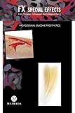 SFX Make up Schnittwunde Wunden schminken Halloween Silikon Teil E07