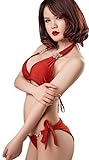 Realistischer Silikon-Brustpanzer-Body für Herren – MTF Crossdresser Einteiler Fake Boobs Anzug für Cosplay & Drag, medizinisches Silikon, gelb, D--Silk cotton