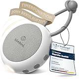 blimbini® White Noise Machine Baby - Einschlafhilfe für Babys mit Nachtlicht - Regengeräusche zum Einschlafen, Meeresrauschen & Einschlafmusik - Sound Machine für unterwegs - weißes Rauschen Baby