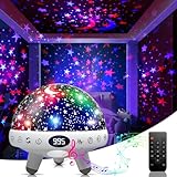 YACHANCE Nachtlicht Sternenhimmel Projektor Kinder mit Fernbedienung,Timer,29 Musik.Nachtlicht Baby, Einschlafhilfe kinder,Sternen Projektor,Nachtlampe Kinderzimmer