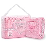 LittleForBig Erwachsenen Gedruckten Windeln 10 Stück - Blushing Baby (X-Large 121-142 CM)
