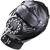 Maske bdsm Fetich men Bondage maske Bdms maske männer Sex gadget Bdsm maske Sm maske extrem herren Bdsm herren Bondage mask Gagball fetish mask band für maske maske bondage sex maske B23-6