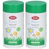 Töpfer Babycare Puder ohne Talkum, 2er pack (2 x 75g)