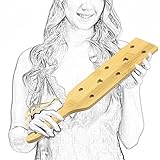 Spanking Paddle Wooden Sex Flogger Fetish Flogger Bondage SM Sklave Rollenspiel Sexspielzeug