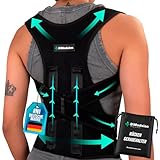 Dimedsion Haltungskorrektur Rücken Damen und Herren | Rücken Geradehalter mit Tasche, Haltungskorrektur Rücken Herren, gerader Rücken Geradehalter, Posture Corrector Men, Posture Corrector Women (L)