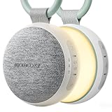 Momcozy Tragbare White Noise Machine Baby mit Nachtlicht – Weißes Rauschen Gerät für Neugeborene, 20 Beruhigende Klänge, Wiederaufladbare Weißes-Rauschen-Therapie und Bluetooth-Lautsprecher