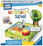 Ravensburger ministeps 4172 Mein Kinderlieder-Mitmachspiel, Lustiges Bewegungspiel mit 12 beliebten Kinderliedern, Spielzeug ab 2 Jahre