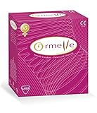 ORMELLE - Kondom für Frauen - Innenkondom - Naturlatex Premium-Qualität - Befeuchtet - Schutz vor Schwangerschaften & STI - 1er Pack. Frauenkondome