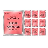 Alpha Amylase Enzyme 10er Pack - Verflüssigungsenzym Speziell für die Aufbereitung von Getreidemaischen - Optimale Temperatur 83-85°C