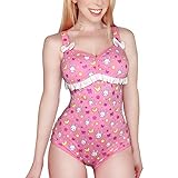 LittleForBig Baumwolle Strampler Onesie Pyjamas Bodysuit –Usagi Moon Rosa XL