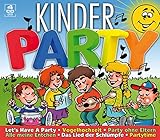 Kinderparty (56 Kinderlieder auf 4 CDs inkl. Vogelhochzeit, Alle meine Entchen, Das Lied der Schlümpfe...)