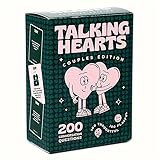 GEN:ZAI Talking Hearts Bearbeitungsspiel für Paare, 200 nachdenkliche und verspielte Fragen, Verabredung, Valentinstag, tiefere Verbindung