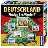 KOSMOS 692797 Deutschland - Finden Sie Minden? Brettspiel, Geographie Spiel für 2-6 Spieler ab 10 Jahren, Deutschland Reisespiel