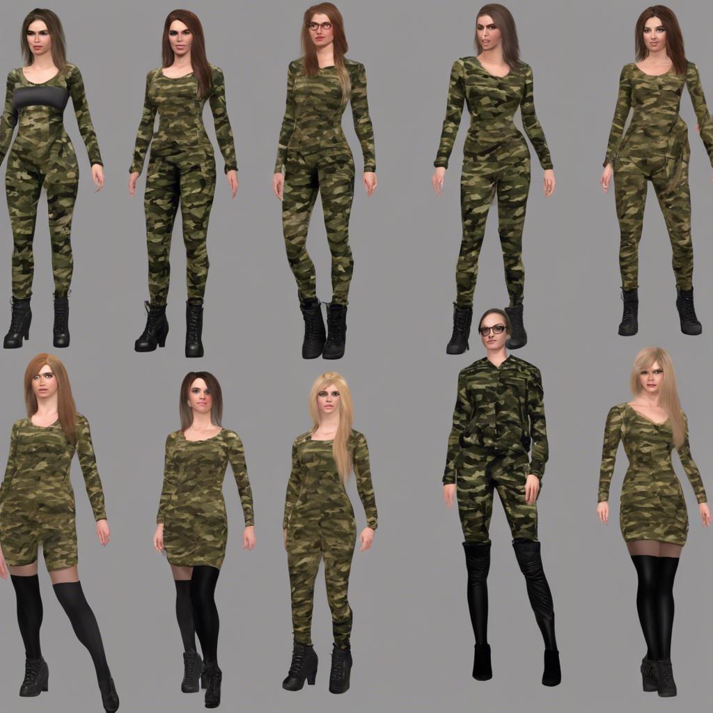 Camouflage-Kleidung für Crossdresser: Stilvoll im Tarnlook – So rockst du den Look!