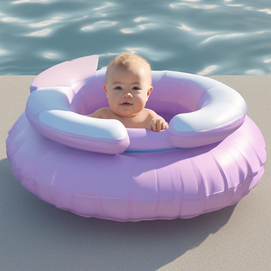 Schwimmend im Baby-Style: Der Adult Baby Baby-Schwimmsitz für erwachsene Spaßvögel!