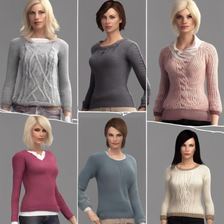 Strickpullover für Crossdresser: Dein neuer Lieblingslook für alle Gelegenheiten! 2 Strickpullover für Crossdresser: Dein neuer Lieblingslook für alle Gelegenheiten!