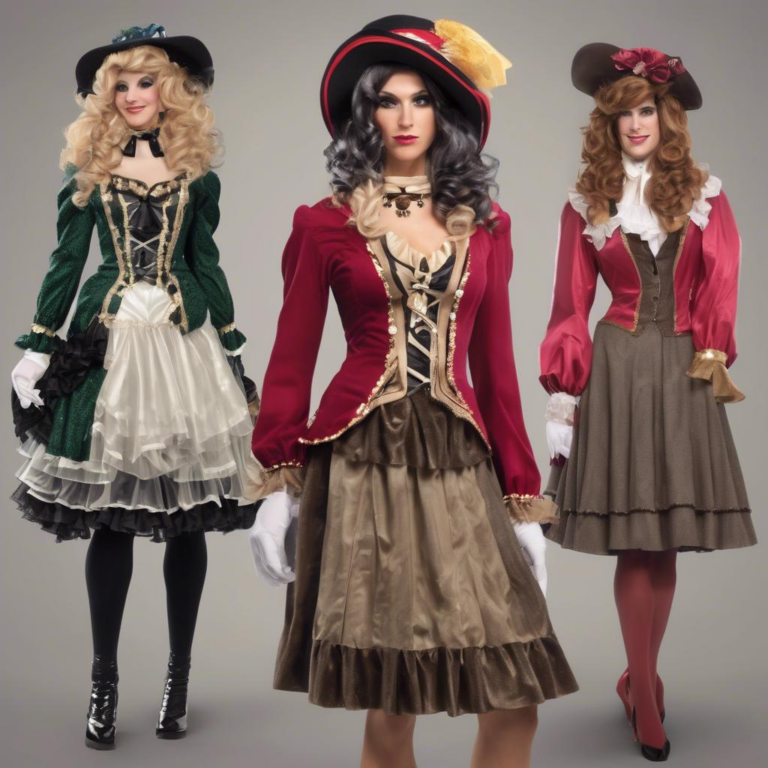 Kostüme für Crossdresser: Style, Spaß und Selbstbewusstsein – Finde dein perfektes Outfit! 7 Kostüme für Crossdresser: Style, Spaß und Selbstbewusstsein – Finde dein perfektes Outfit!