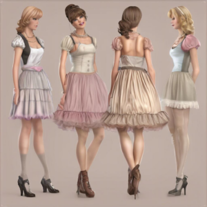 Entdecke den Zauber des Crossdresser Petticoat: Dein neuer bester Freund!