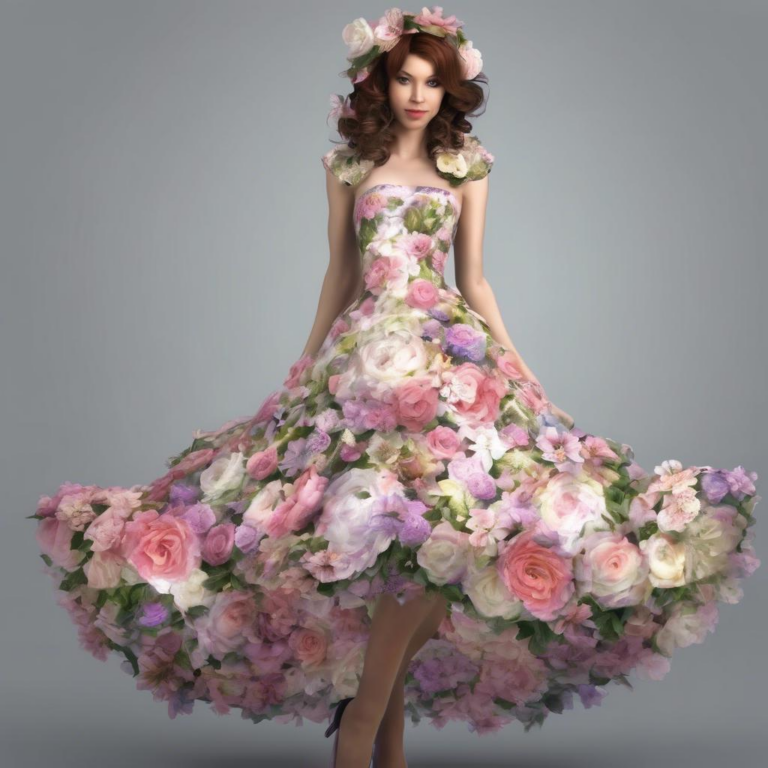 Blumenkleider für Crossdresser: Blumenpracht für jeden Stil und Anlass – Zeig uns deinen Blütenzauber!