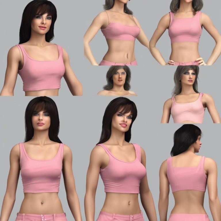 Bauchfreie Tops für Crossdresser: So rockst du den Look mit Stil! 2 Bauchfreie Tops für Crossdresser: So rockst du den Look mit Stil!