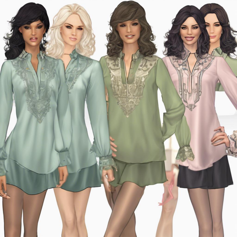 Stylisch und Selbstbewusst: Entdecke die Welt der Tunikablusen für Crossdresser! 8 Stylisch und Selbstbewusst: Entdecke die Welt der Tunikablusen für Crossdresser!