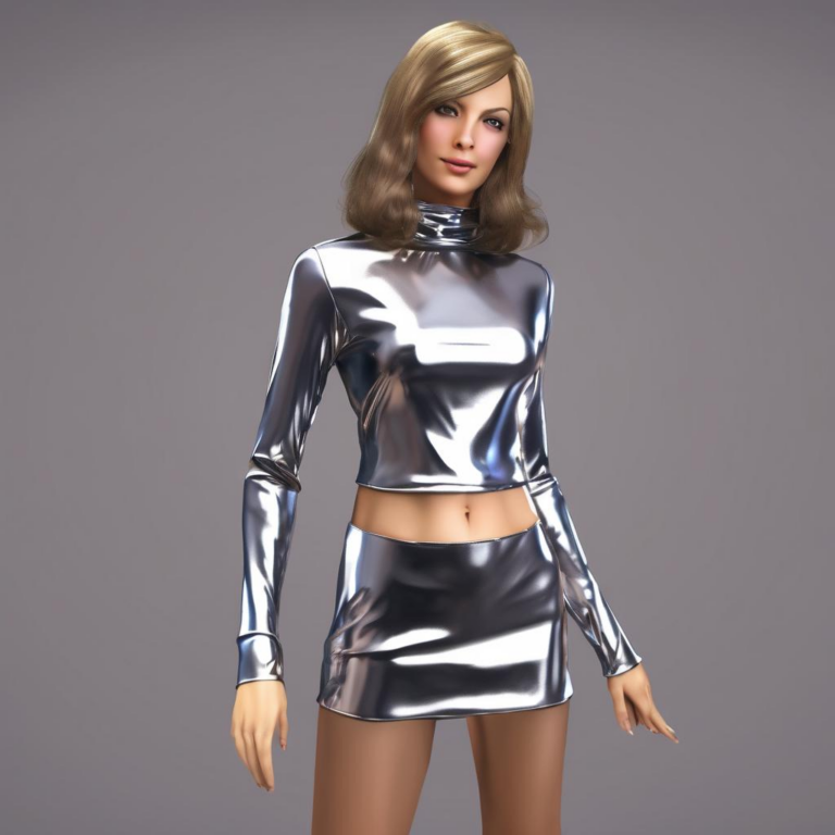 Strahlend stark: Metallic-Kleidung für Crossdresser, die deinen Look zum Funkeln bringt! 43 Strahlend stark: Metallic-Kleidung für Crossdresser, die deinen Look zum Funkeln bringt!