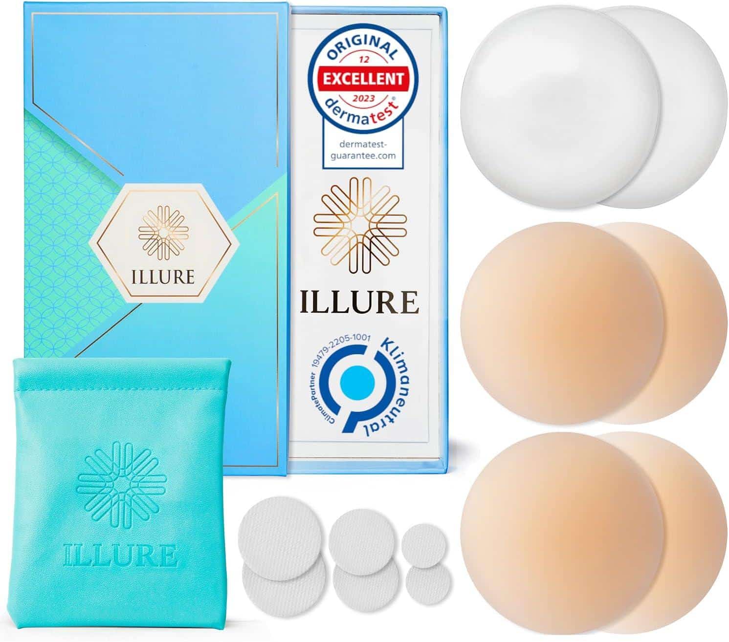 Top 3 ILLURE® Nipple Pads für Stil und Komfort: Ein Überblick