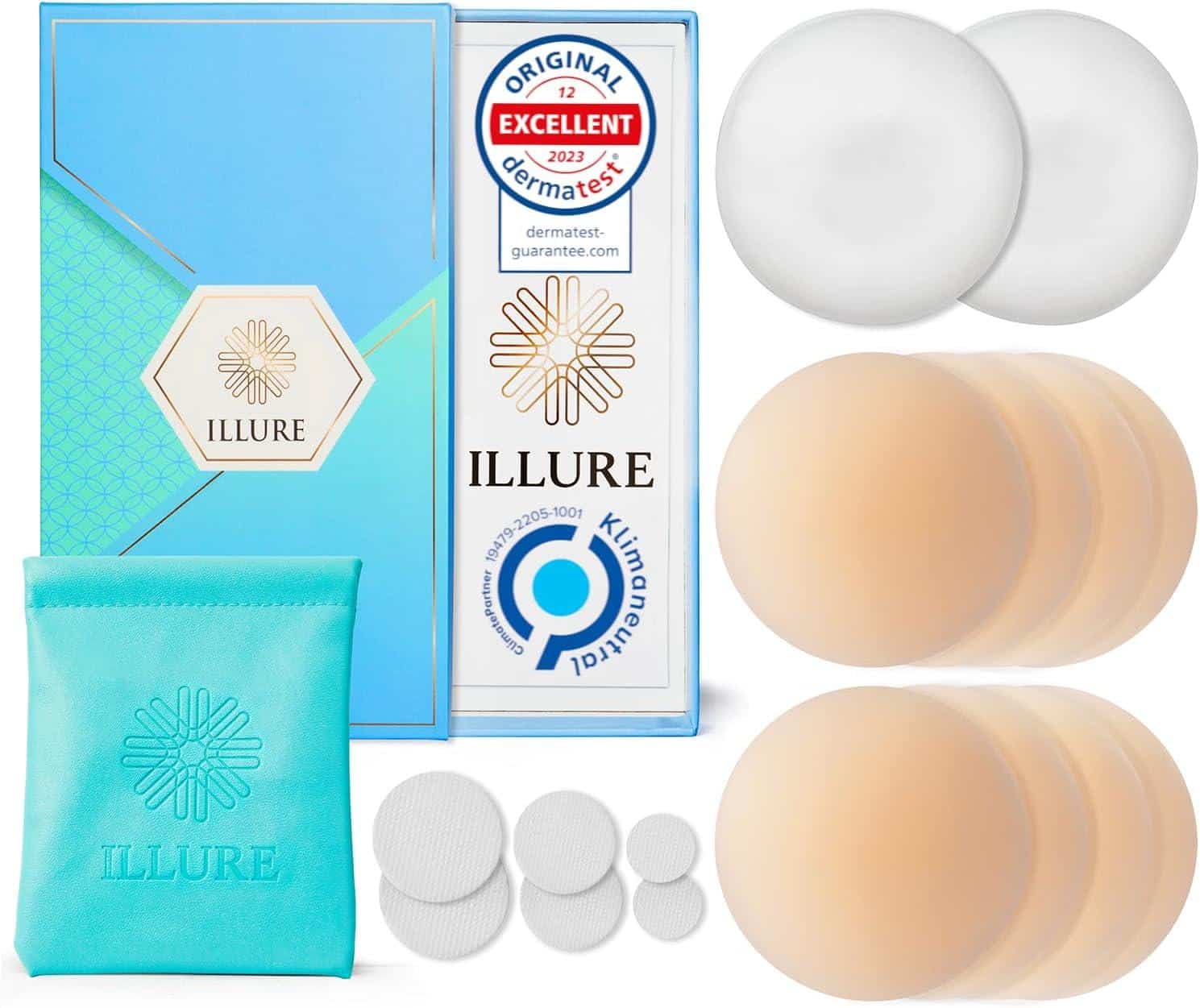 Top 3 ILLURE® Nipple Pads für Stil und Komfort: Ein Überblick