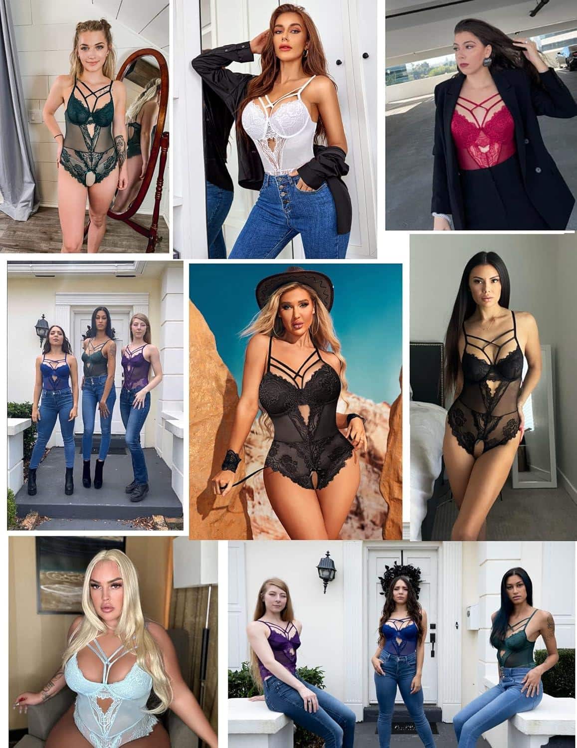 Verführerische Unterwäsche: Die besten Bodysuits für Damen