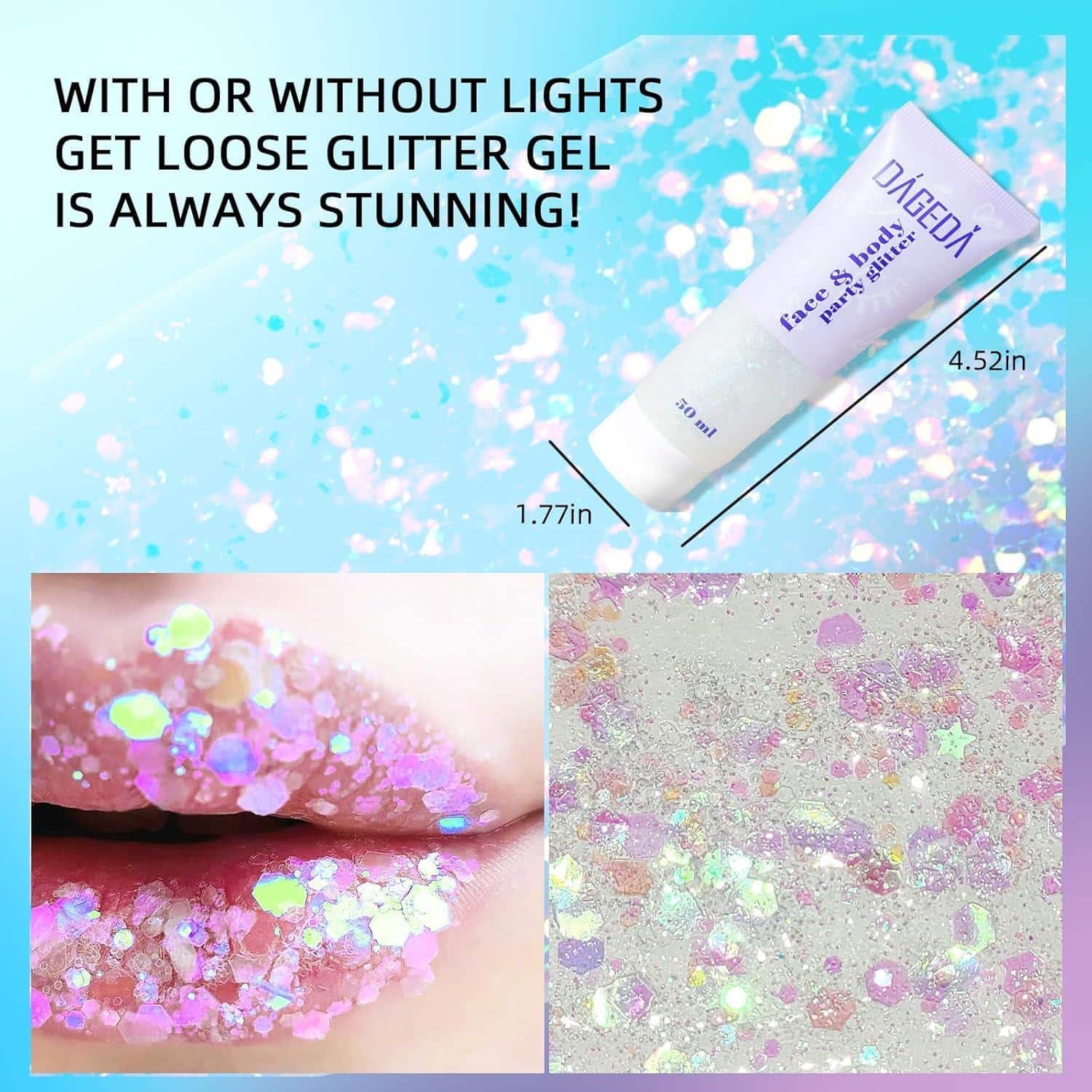 Glitzernde Auftritte: Die besten Body Glitter Produkte für Festivals