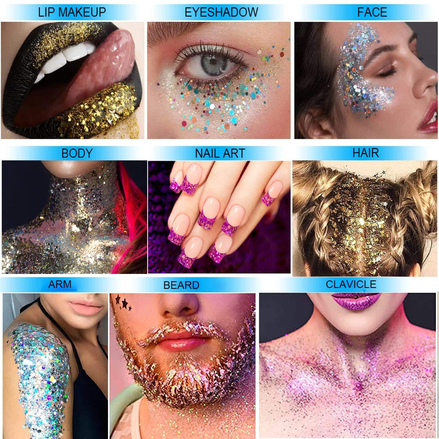 Glitzernde Auftritte: Die besten Body Glitter Produkte für Festivals