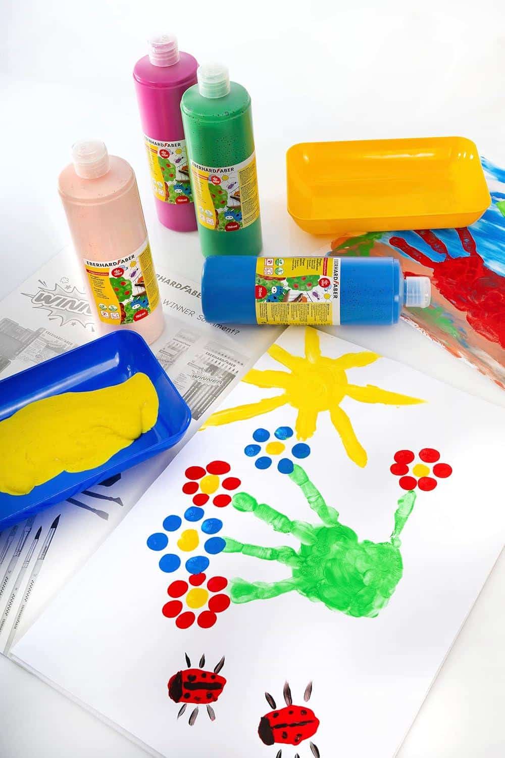 Die besten Fingerfarben für kreative Abenteuer: Top 3 Produkte