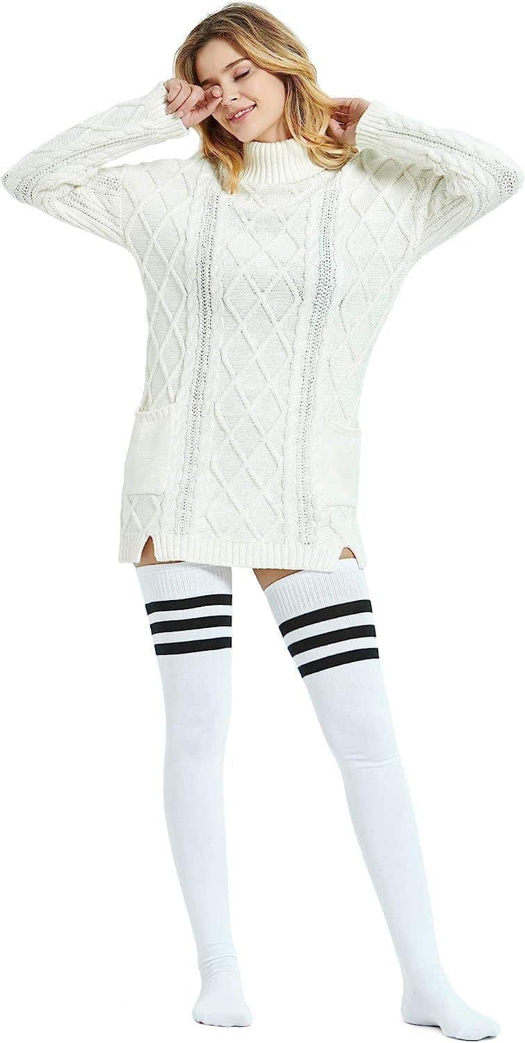 Die besten Overknee Socken: Farbenfrohe Styles für jeden Anlass 4 Die besten Overknee Socken: Farbenfrohe Styles für jeden Anlass