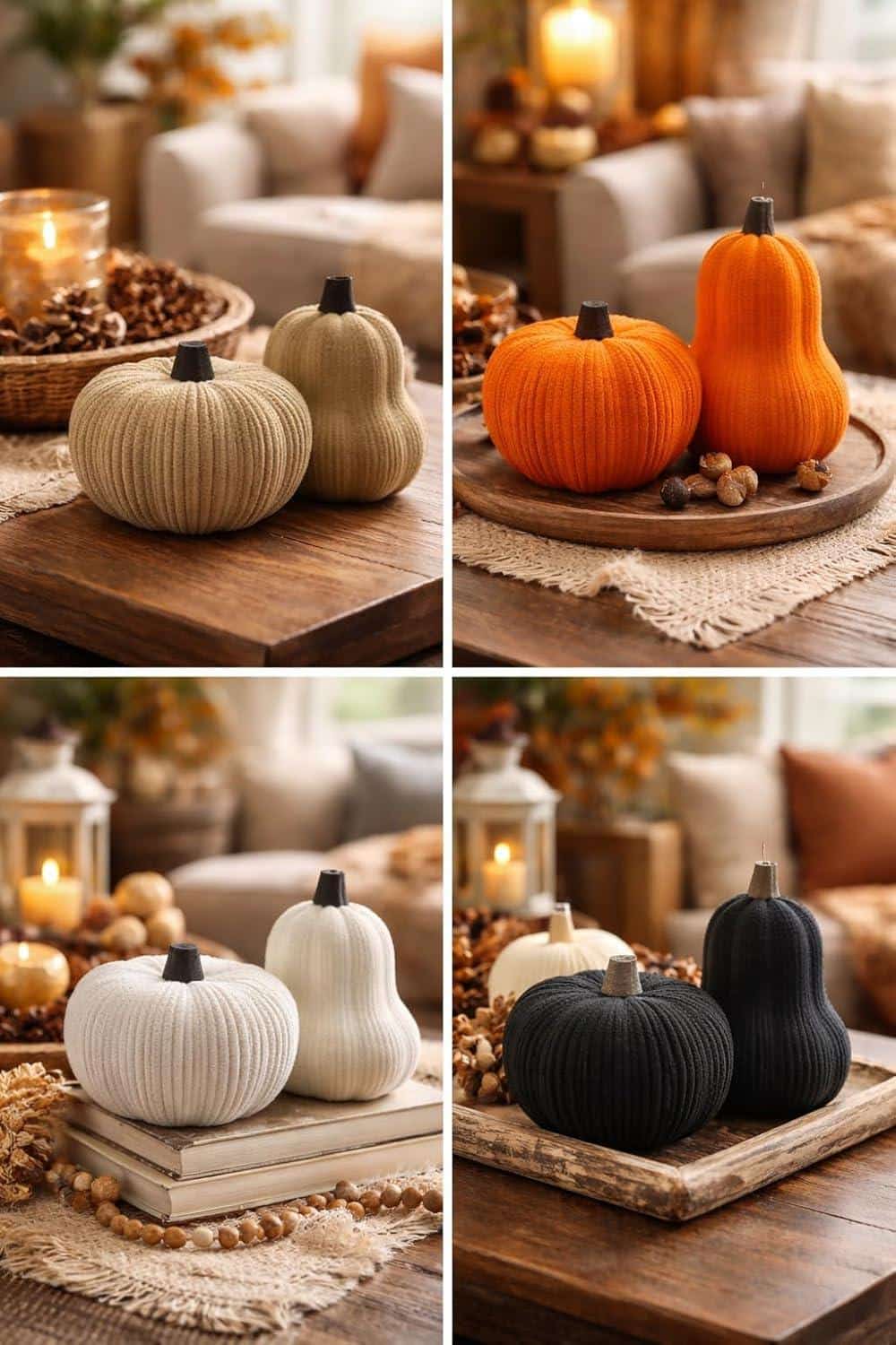 Moderne Minimalistische Dekofiguren für Frühling und Herbst