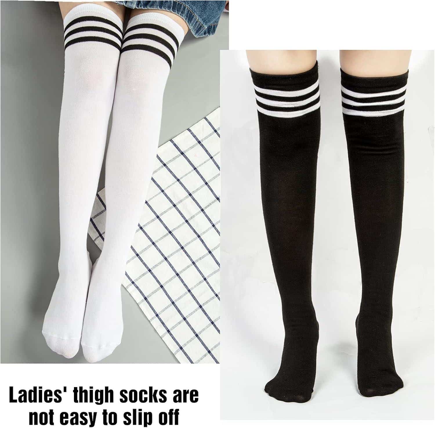 Die besten Overknee Socken: Farbenfrohe Styles für jeden Anlass